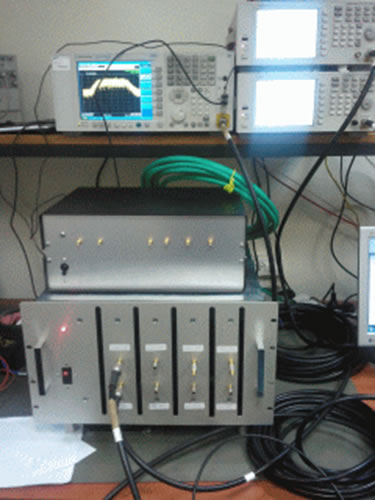 RF-system +Automated-Test-bench RF system + Automated Test-bench